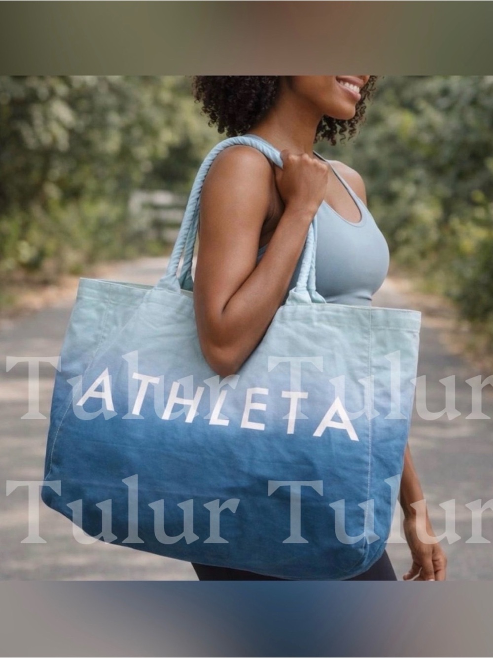 Athleta Ombré Tote NWT
